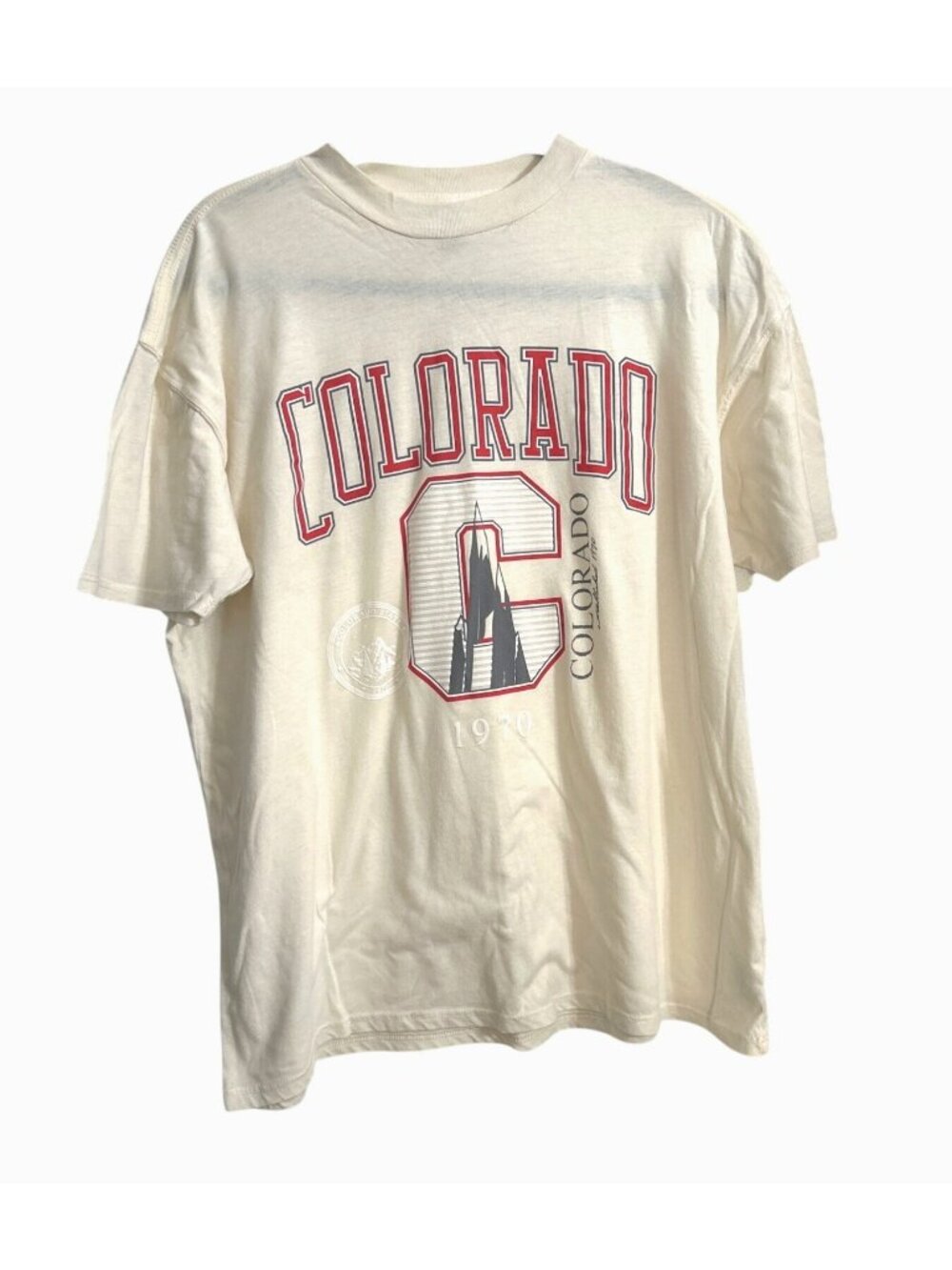 Vintage 1970 Colorado Graphic T-Shirt X-Small Wild Fable Cotton Blend